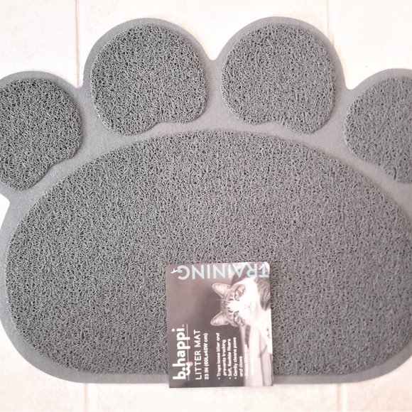 SOLD SOLD SOLD OUT Cat Litter Box Matt - Pet Food Bowl Matt PAW DESIGN - Picture 4 of 7
